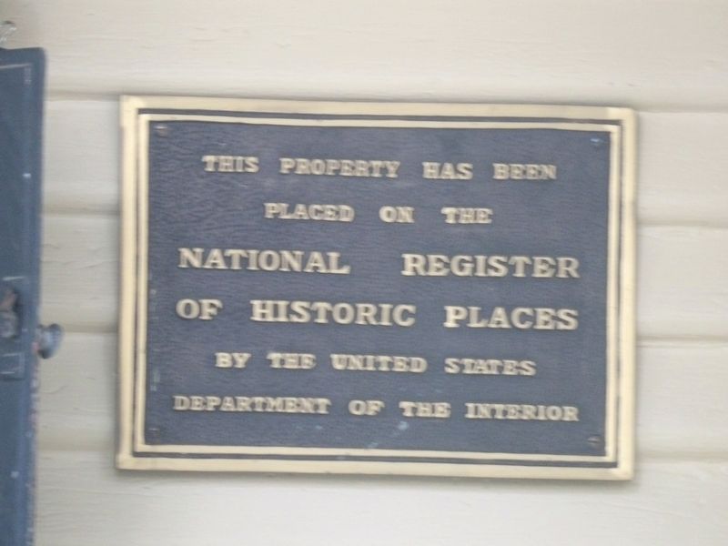 Burns House Marker. Click for full size. Burns House Marker image. Click for full size.