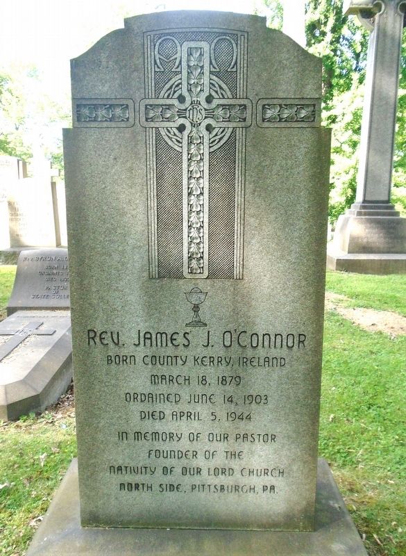 Rev. James J. O'Connor Marker image. Click for full size.