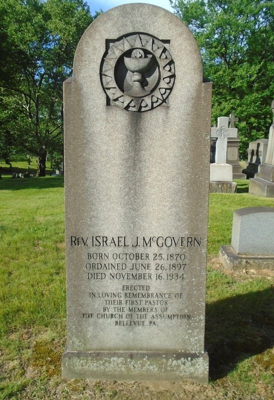 Rev. Israel J. M<sup>c</sup>Govern Marker image. Click for full size.