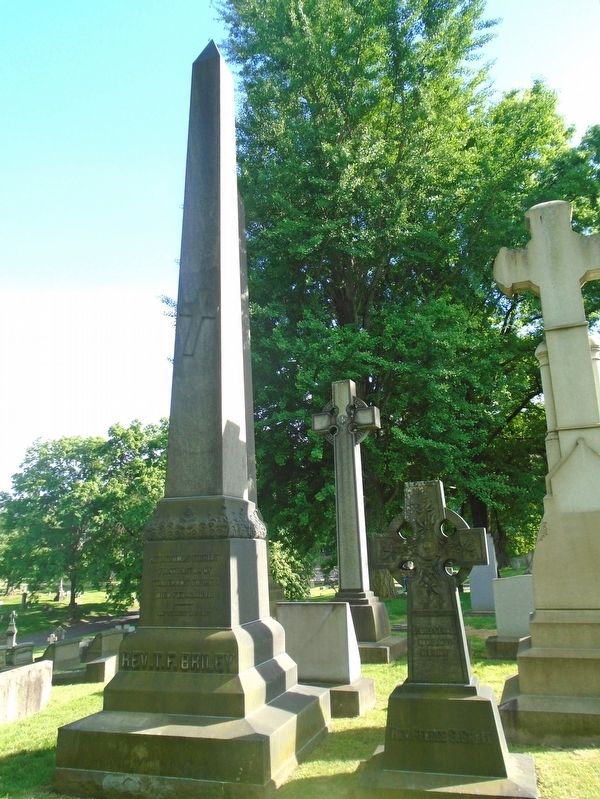 Rev. Thomas F. Briley Marker image. Click for full size.