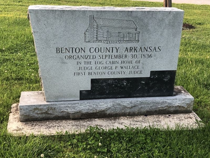 Benton County, Arkansas Marker image. Click for full size.