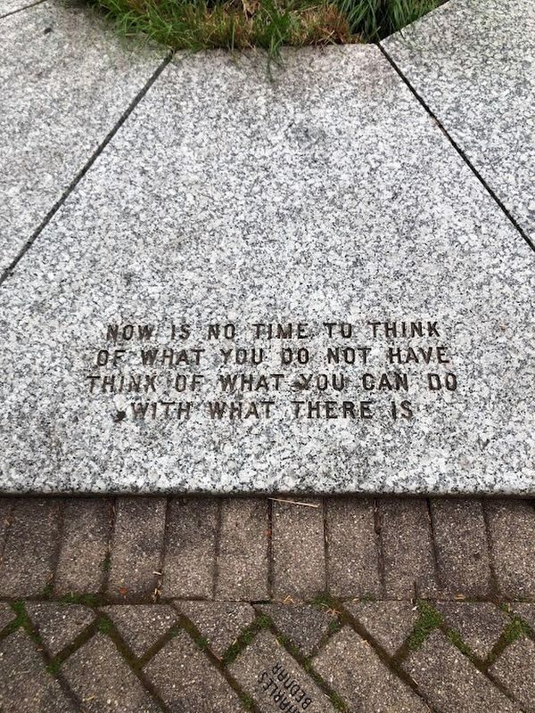 Ernest Hemingway Remembrance Garden Marker: Quote 3. Click for full size. Ernest Hemingway Remembrance Garden Marker: Quote 3 image. Click for full size.