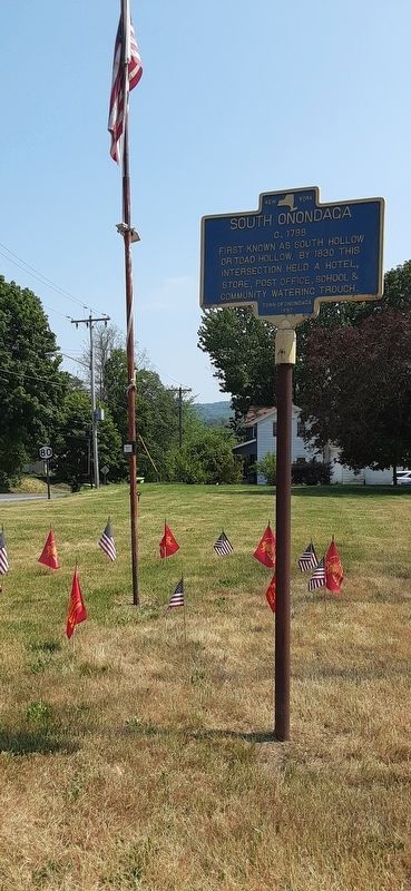South Onondage Marker. Click for full size. South Onondage Marker image. Click for full size.