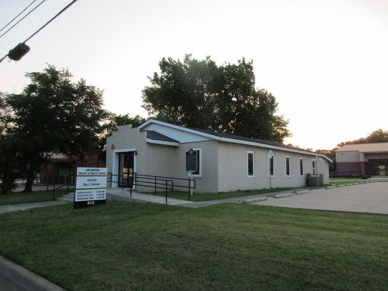 Emmanuel Church of God in Christ Marker image. Click for full size.