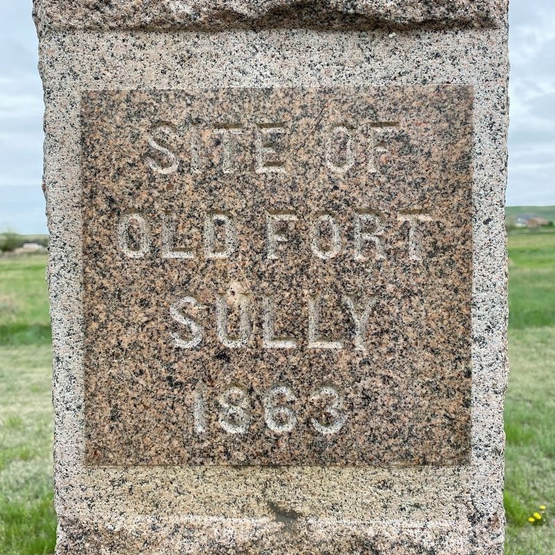 Site of Old Fort Sully Marker image. Click for full size.
