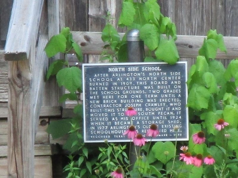 North Side School Marker image. Click for full size.