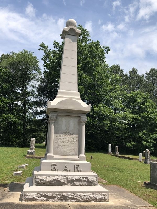 Gentry Grand Army of the Republic Monument. Click for full size. Gentry Grand Army of the Republic Monument image. Click for full size.