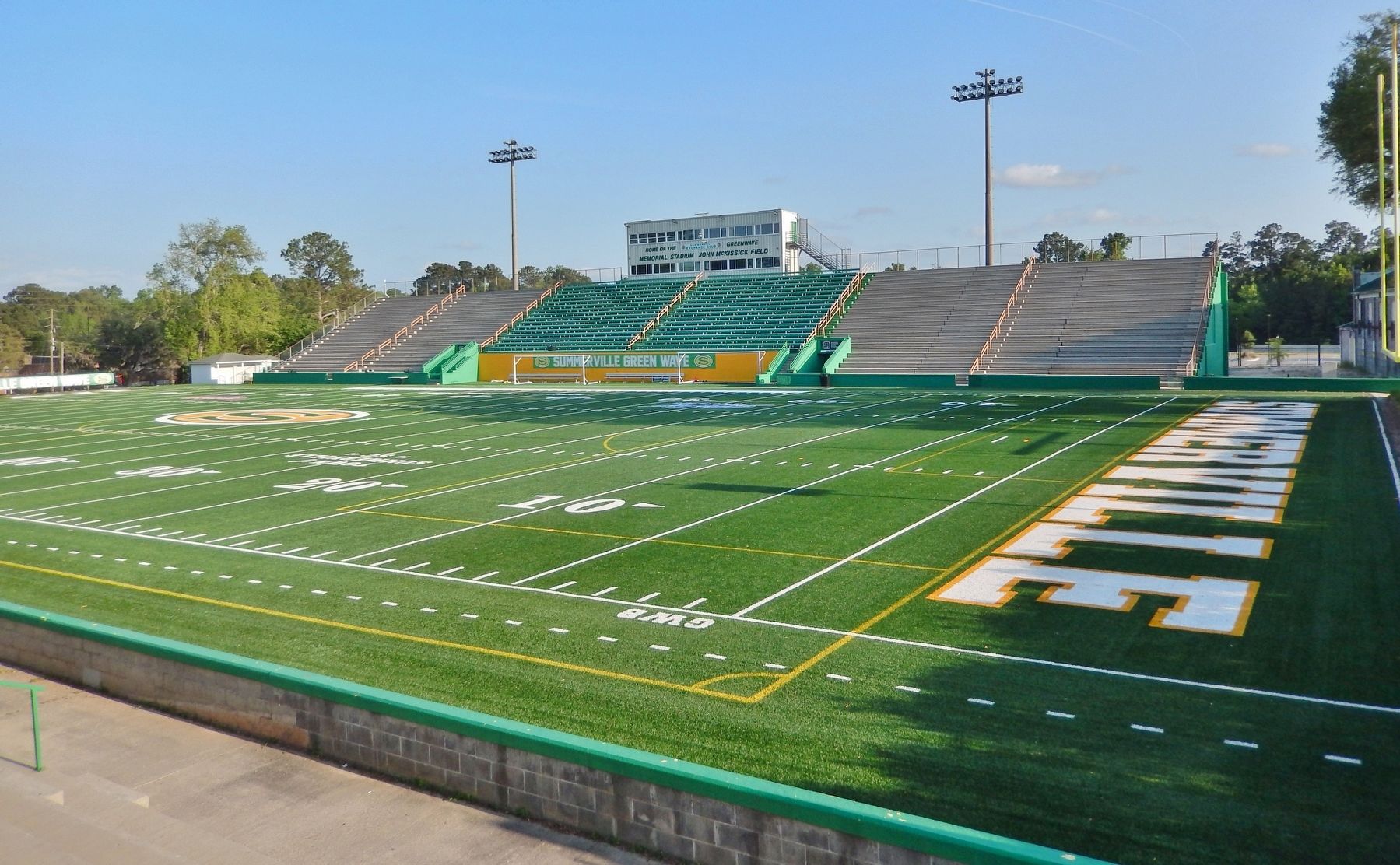Summerville Memorial Stadium image. Click for full size.