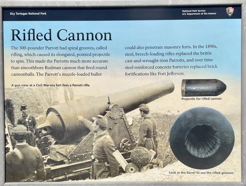 Rifled Cannon Marker image. Click for full size.