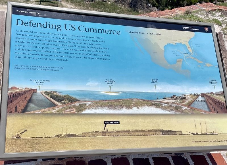 Defending US Commerce Marker image. Click for full size.