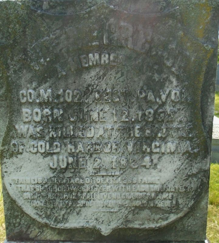 William McGregor Marker image. Click for full size.
