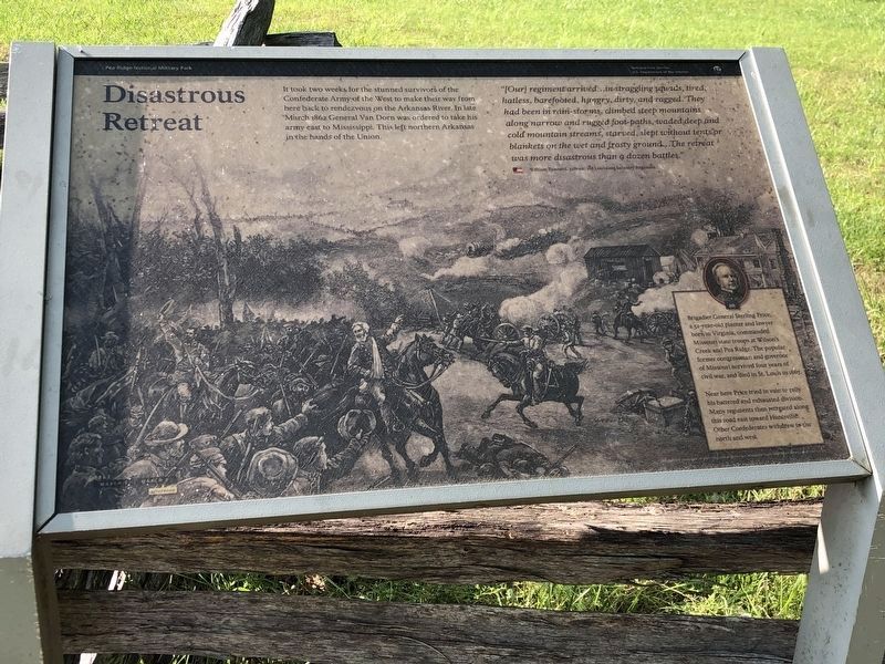 Disastrous Retreat Marker image. Click for full size.