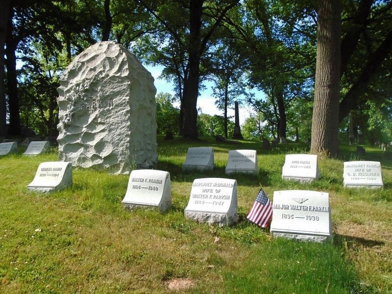 Charles Parkin Family Plot image. Click for full size.