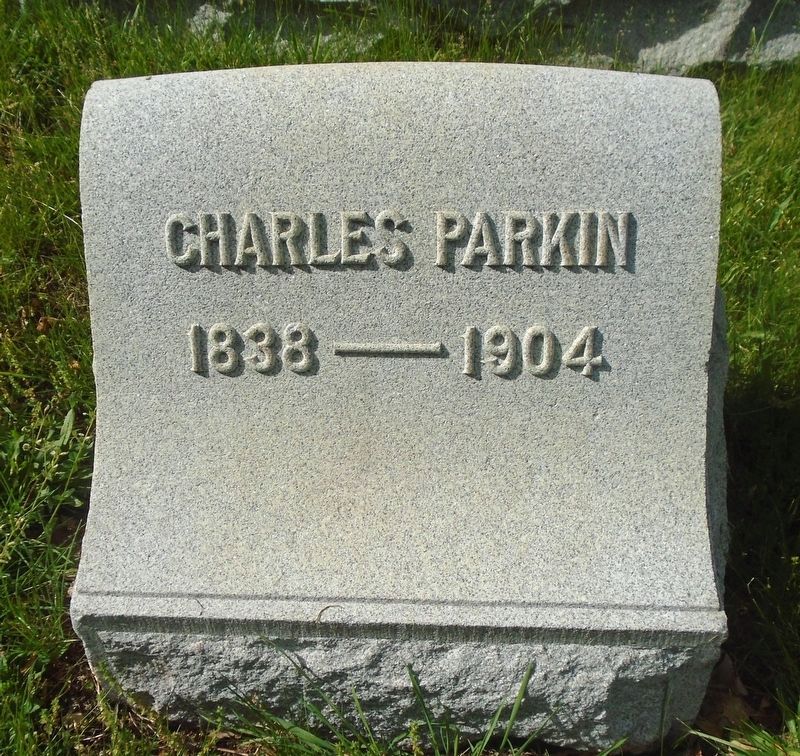 Charles Parkin Marker image. Click for full size.