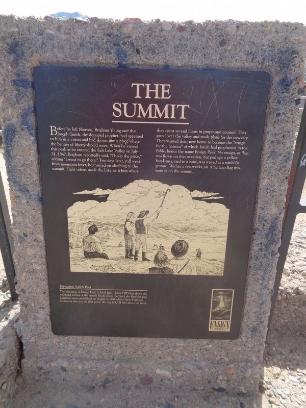 The Summit Marker image. Click for full size.