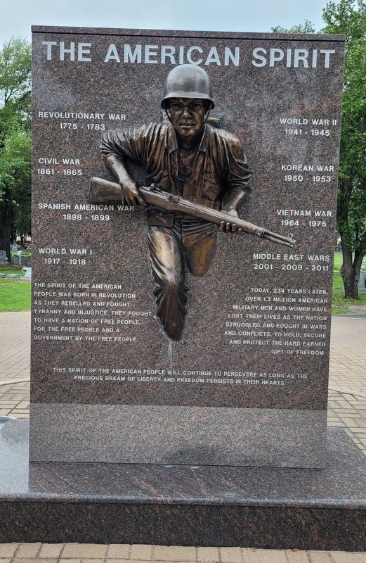 We Remember Marker - Reverse Side. Click for full size. We Remember Marker - Reverse Side image. Click for full size.