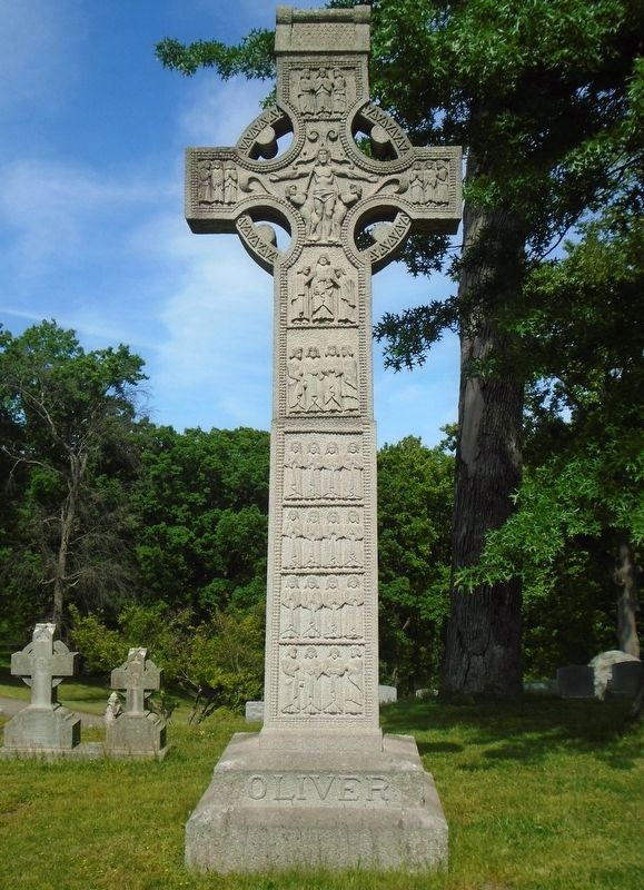 Oliver Family Plot in Allegheny Cemetery image. Click for full size.
