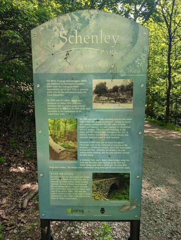 Schenley Park Marker image. Click for full size.