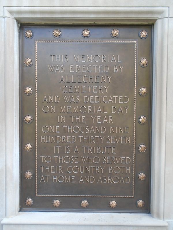 Veterans Memorial Dedication image. Click for full size.
