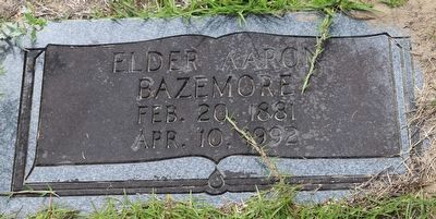 Father Aaron Bazemore Marker image. Click for full size.