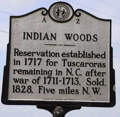 Indian Woods Marker. Click for full size. Indian Woods Marker image. Click for full size.