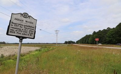Indian Woods Marker. Click for full size. Indian Woods Marker image. Click for full size.