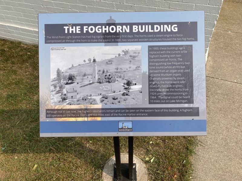 The Foghorn Building Marker. Click for full size. The Foghorn Building Marker image. Click for full size.