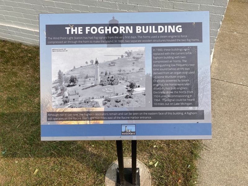 The Foghorn Building Marker image. Click for full size.