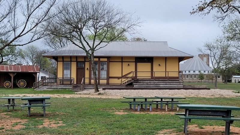 The Center Point Train Depot image. Click for full size.