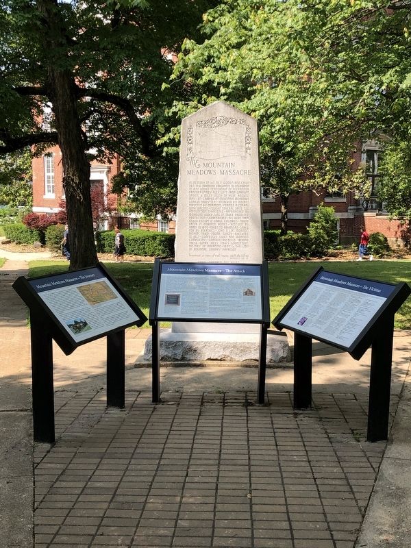 Mountain Meadows Massacre � The Attack Marker image. Click for full size.