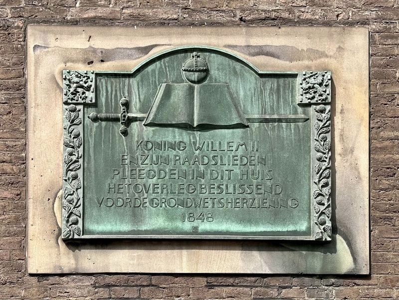 Koning Willem II / King William II Marker image. Click for full size.