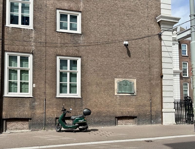 Koning Willem II / King William II Marker - wide view image. Click for full size.