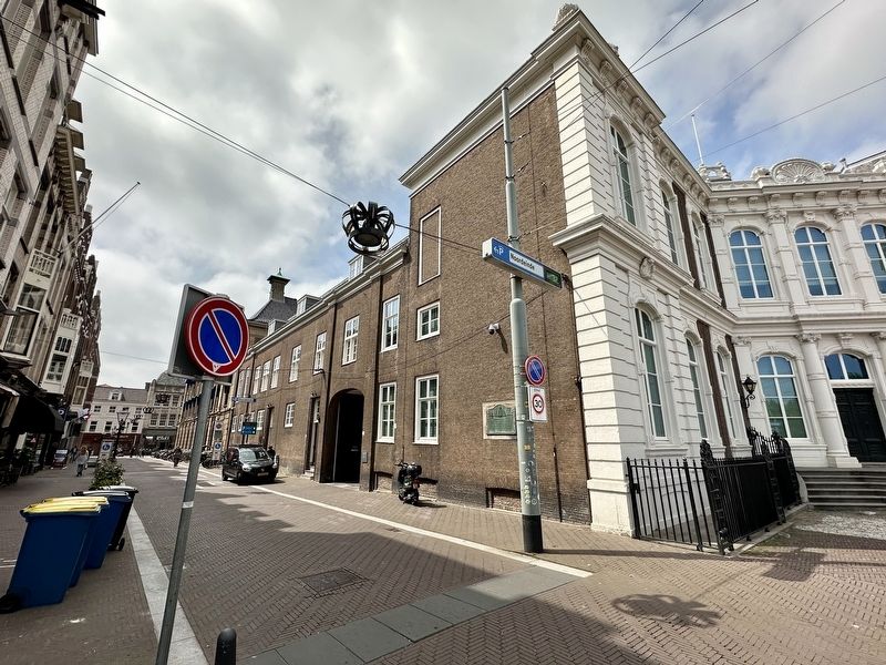 Koning Willem II / King William II Marker - wider view image. Click for full size.