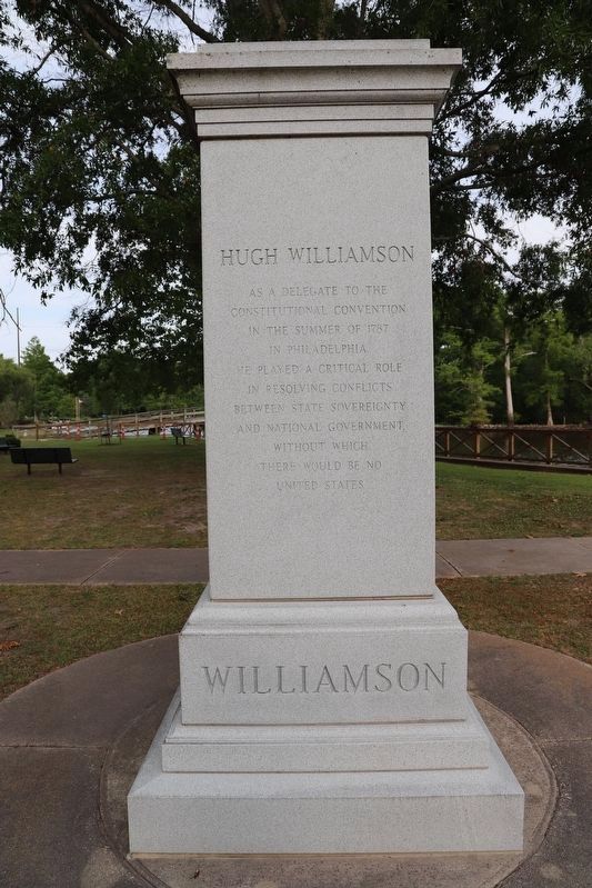 Williamson Monument (side 3) image. Click for full size.