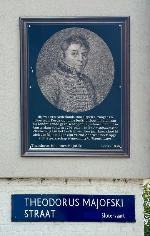 Theodorus Majofski Marker. Click for full size. Theodorus Majofski Marker image. Click for full size.