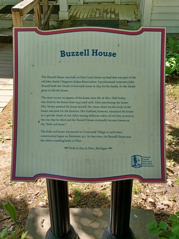 Buzzell House Marker image. Click for full size.