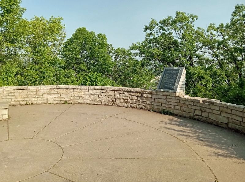 Geology of Minnesota Marker and overlook. Click for full size. Geology of Minnesota Marker and overlook image. Click for full size.