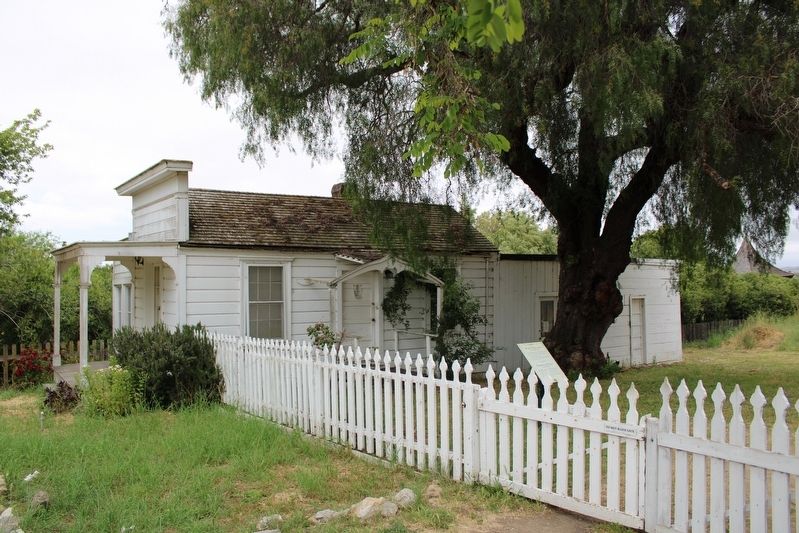 Vicky’s Cottage & Marker. Click for full size. Vicky’s Cottage & Marker image. Click for full size.