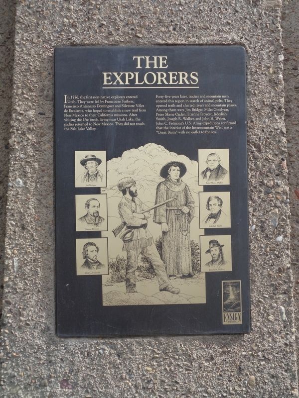 The Explorers Marker image. Click for full size.