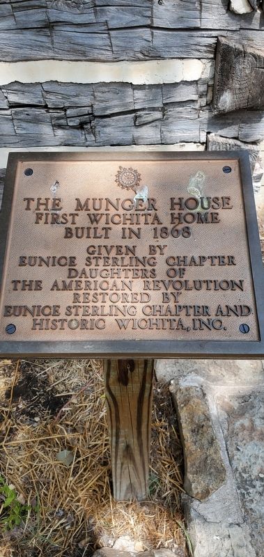 The Munger House Marker. Click for full size. The Munger House Marker image. Click for full size.
