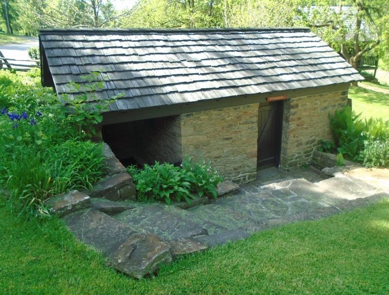 Springhouse on the James Miller Homestead image. Click for full size.