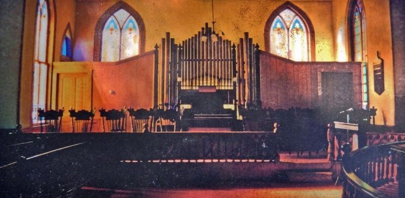 Marker detail: Church Interior. Click for full size. Marker detail: Church Interior image. Click for full size.