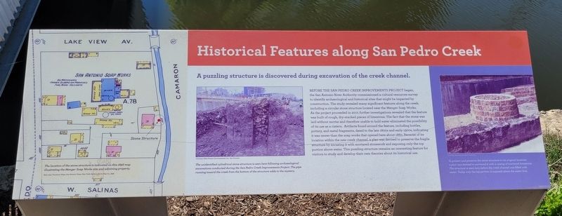 Historical Features along San Pedro Creek Marker image. Click for full size.