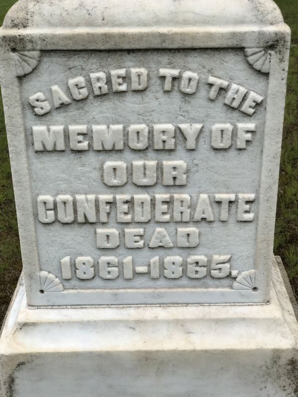 Clarksville Confederate Monument Marker image. Click for full size.