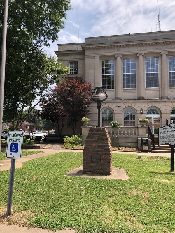 Lone Pine School Bell Marker image. Click for full size.