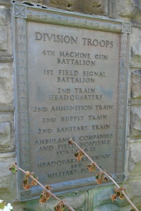 Second Division Marker. Click for full size. Second Division Marker image. Click for full size.