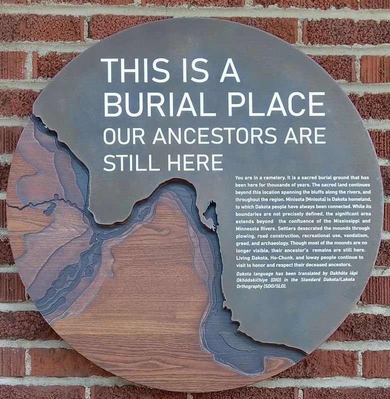 This is a Burial Place Marker image. Click for full size.