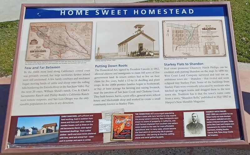 Home Sweet Homestead Marker image. Click for full size.