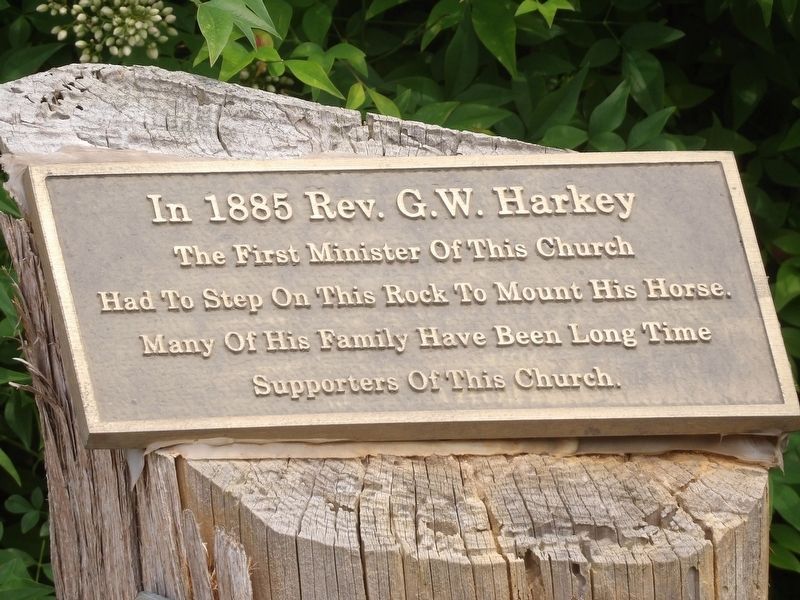 First Christian Church Secondary Marker image. Click for full size.