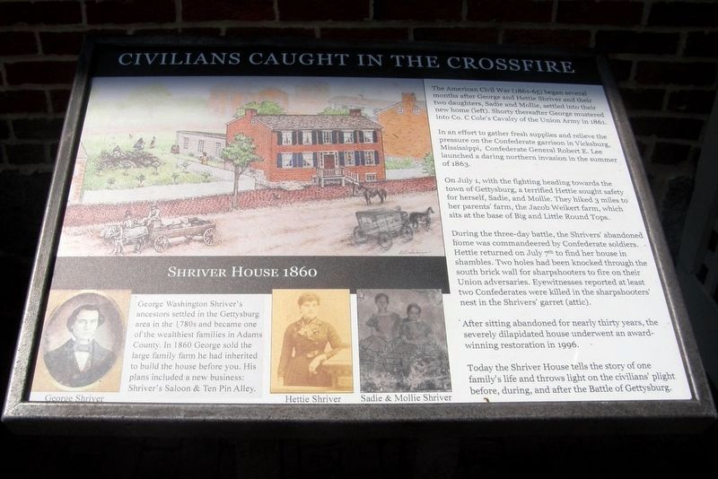 Civilians Caught in the Crossfire Marker. Click for full size. Civilians Caught in the Crossfire Marker image. Click for full size.